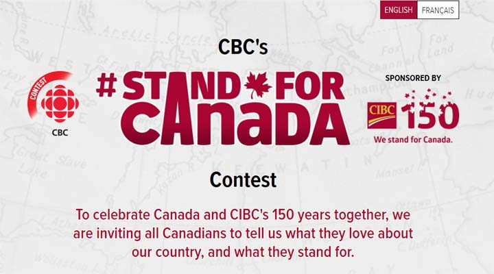 stand for canada contest