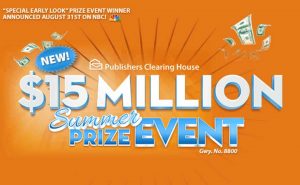 PCH NBC ,000,000 Summer Prize Event SuperPrize 8800 | Sweepstakes PIT