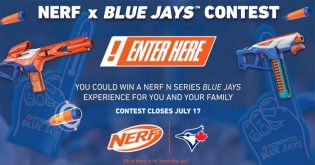 Nerf Blue Jays Contest