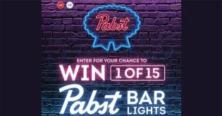 Pabst Blue Ribbon Bar Light Contest