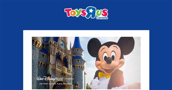 Toys “R” Us Magical Vacation Contest