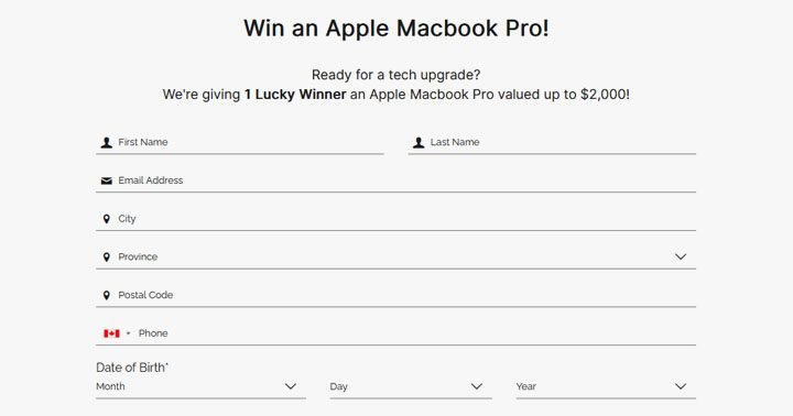 George Richards Apple MacBook Contest