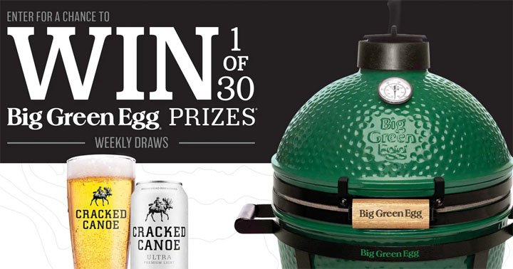 Moosehead Cracked Canoe Big Green Egg Contest