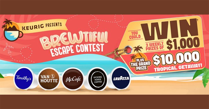 Keurig - BREWtiful Escape Contest