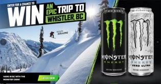 Monster Energy - Whistler, BC Trip Giveaway