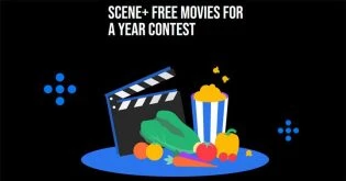 Scene+ Free Movies for a Year Contest