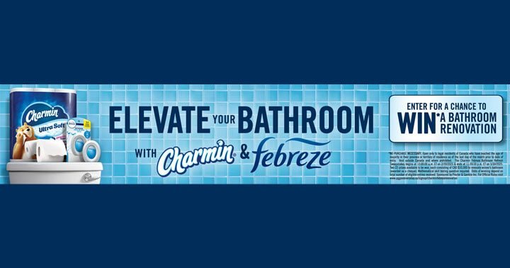 Charmin & Febreze - Bathroom Refresh Sweepstakes