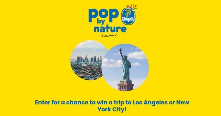 Chiquita Pop By Nature Art Getaway Giveaway