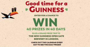 Guinness - St. Patrick’s Day Countdown Sweepstakes