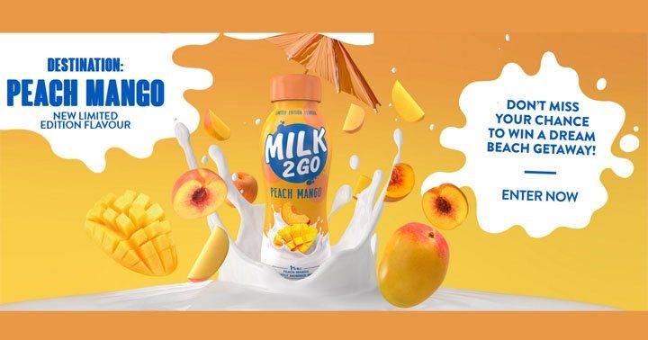 Saputo - Milk2Go Peach Mango Contest